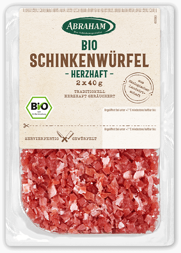 Schinkenwürfel herzhaft