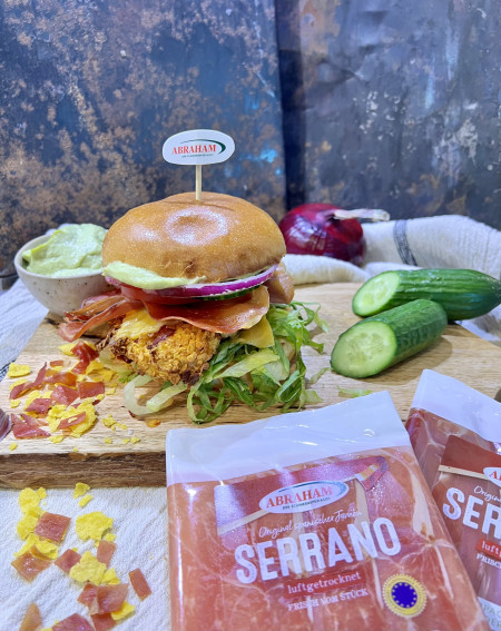 Rezept Serrano-Crisp Chicken-Burger 
